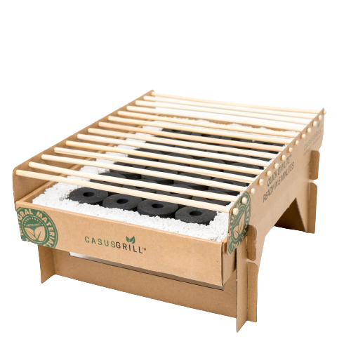Casusgrill Einweggrill biologisch abbaubar – Grillgott