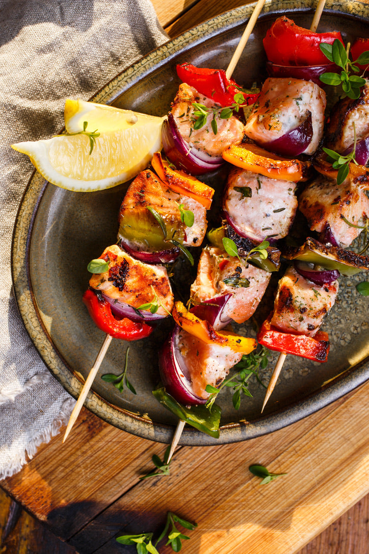 Fischspieße vom Grill – Grillgott Fischspieße vom Grill – Grillgott