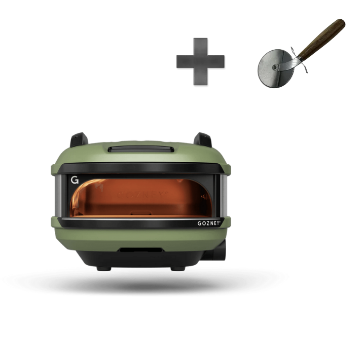 Tread Pizzaofen Olive inkl. Pizzaschneider