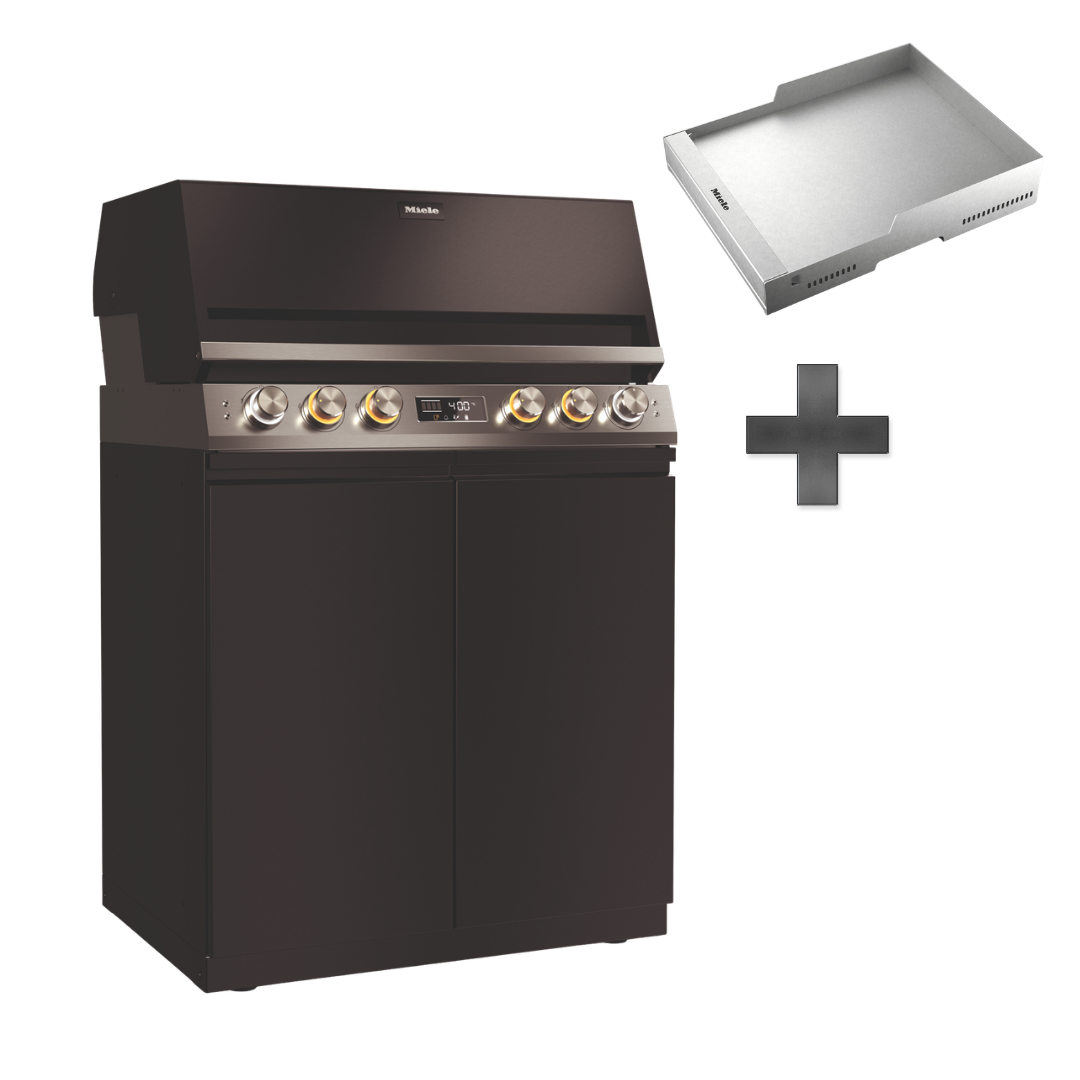 Fire Pro Gasgrill mit Regalen inkl. Plancha