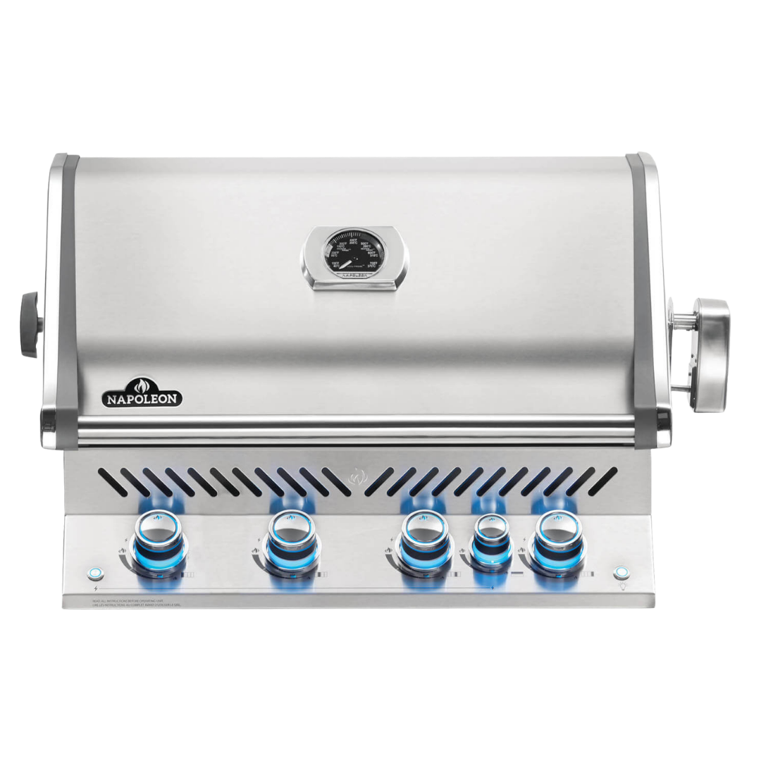 Prestige Pro 500, Edelstahl, Einbau, inkl. Drehspieß
