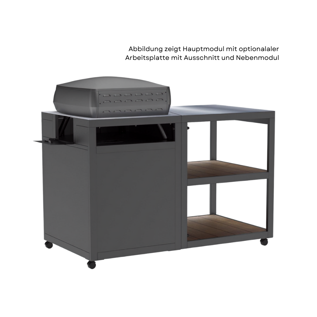 Pizza Trolley / Pizzatisch auf Rollen