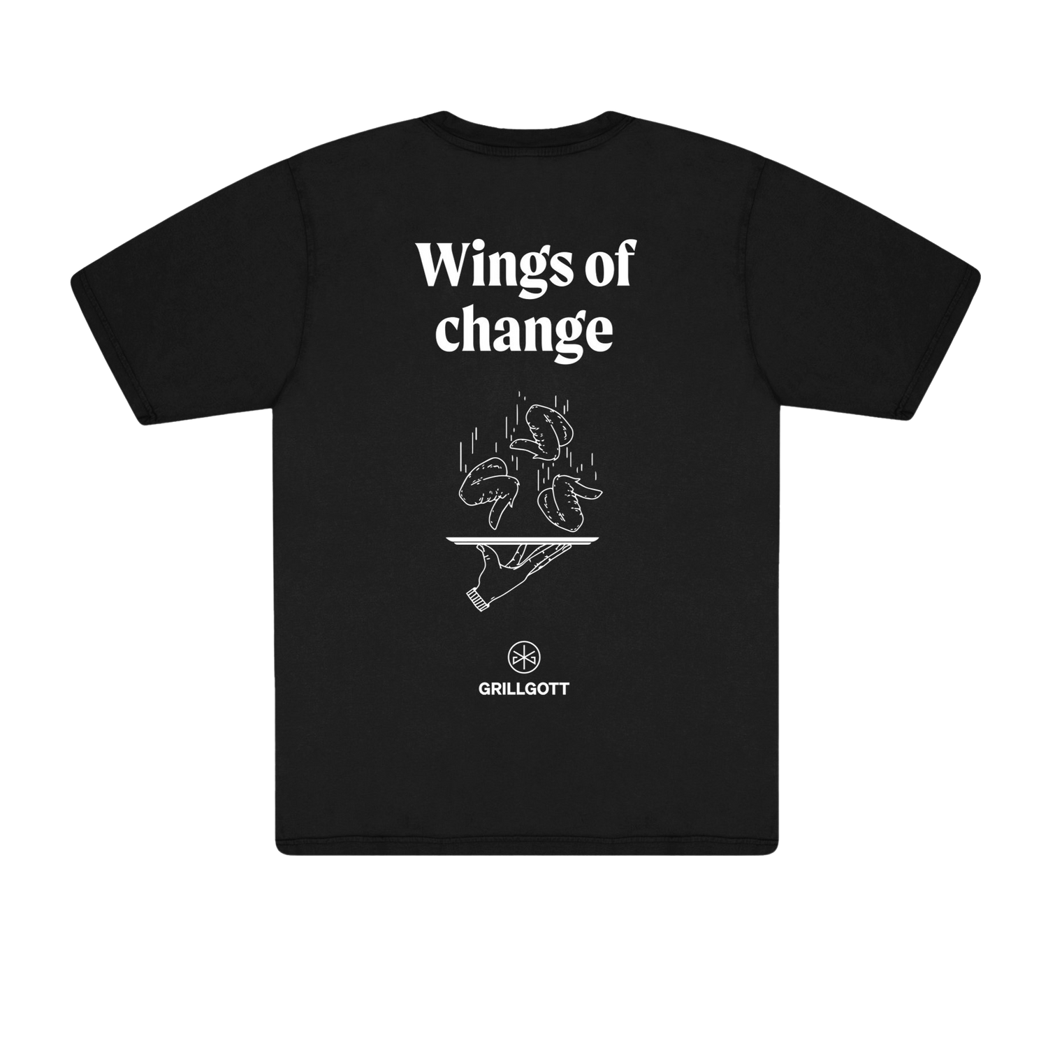Grillgott T-Shirt L "Wings of change"