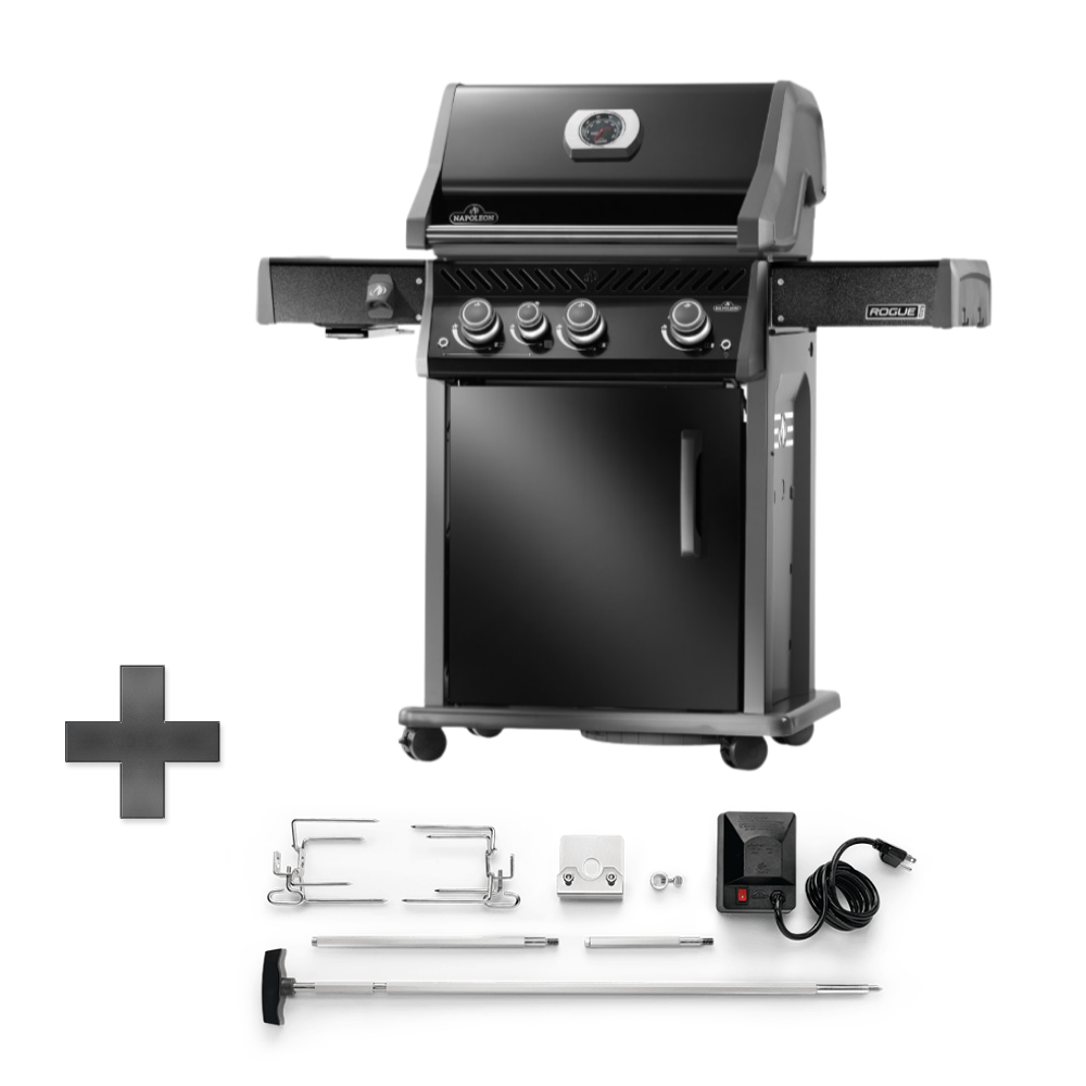 Rogue Pro 425 schwarz inkl. Drehspieß