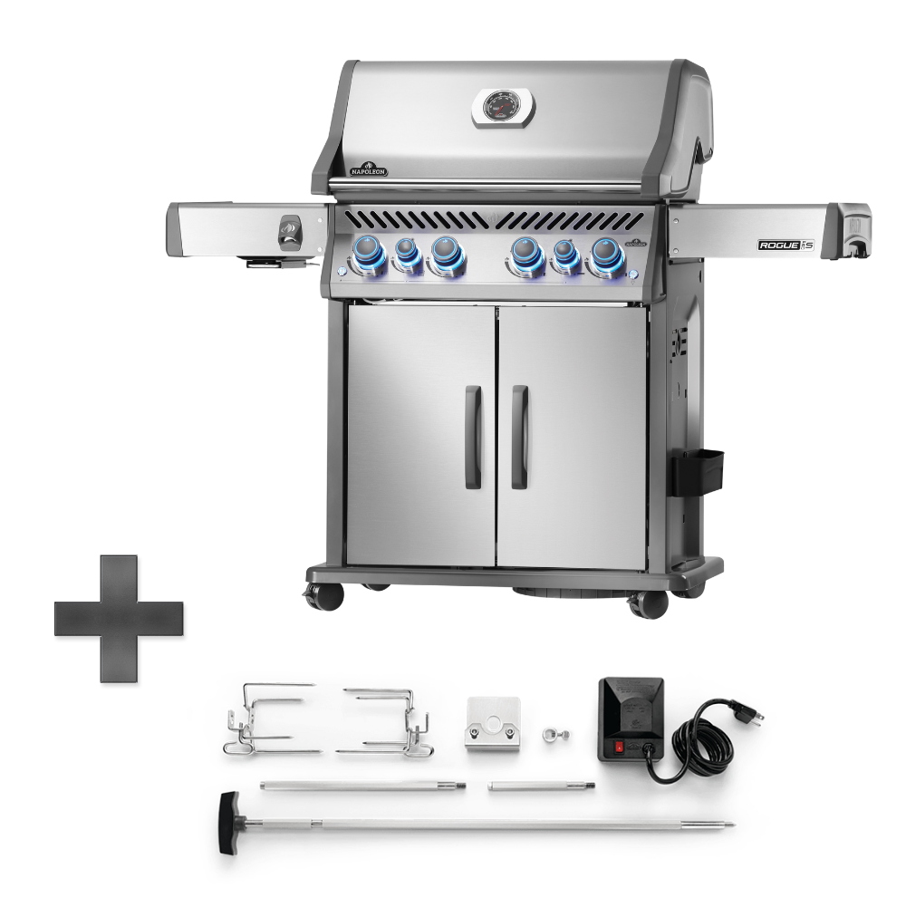 Rogue Pro S 525 Edelstahl inkl. Drehspieß