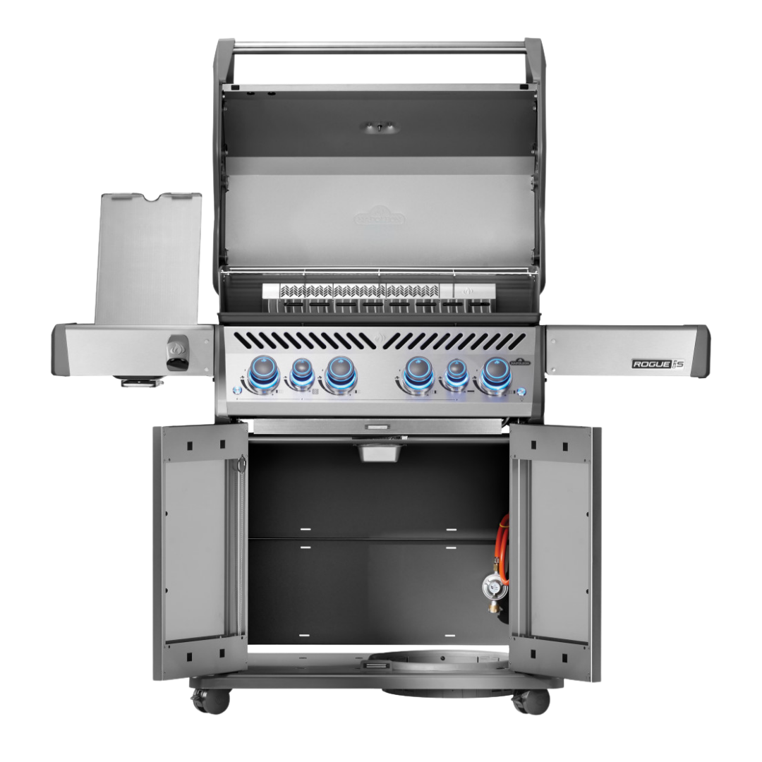 Rogue Pro S 525 Edelstahl Gasgrill mit Sizzle Zone & Heckbrenner, Modell 2026