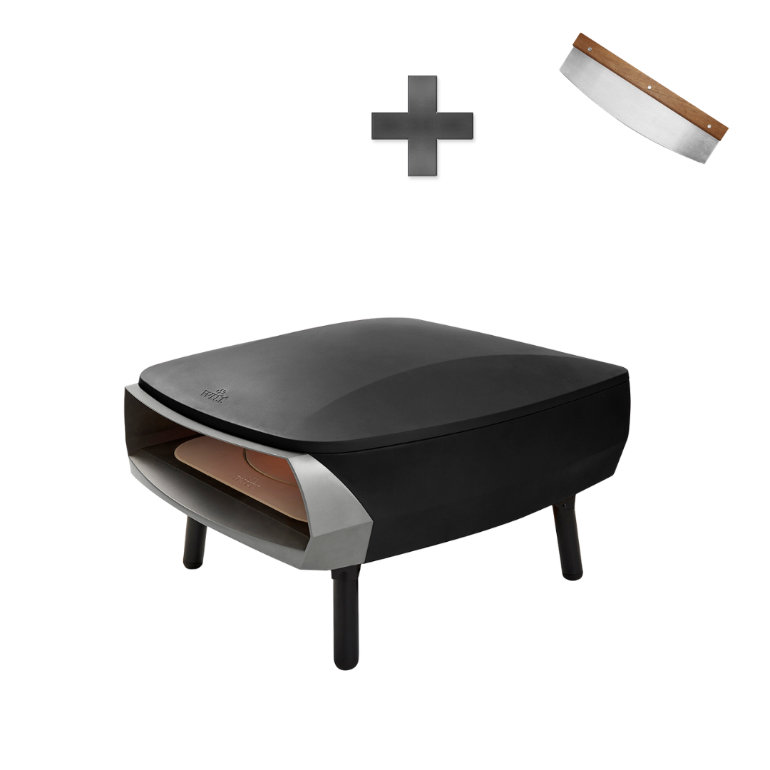 Pizzaofen ETNA ROTANTE Black
