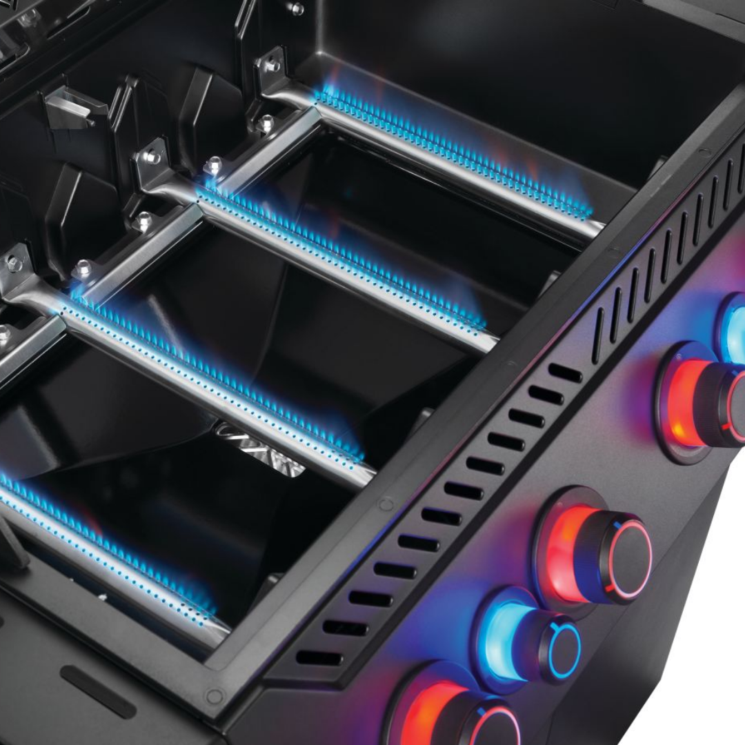 Prestige 500 Connected (WIFI) Phantom Gasgrill, Mattschwarz, Modell 2026