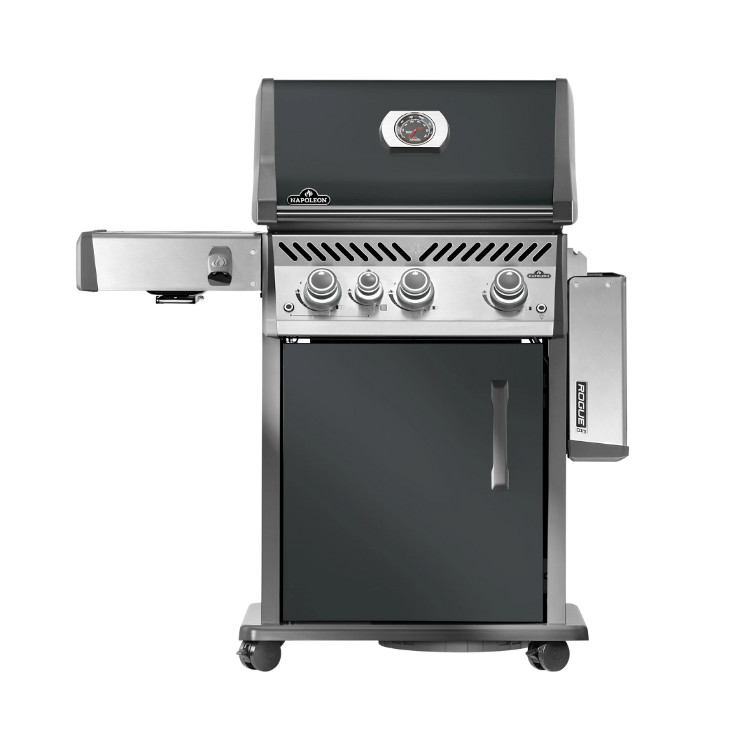 Napoleon Rogue Pro 425 Charcoal Grey inkl. Planchaset