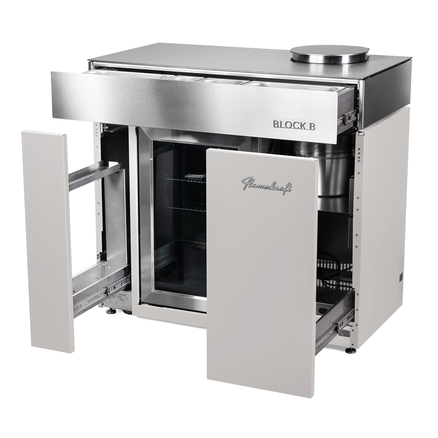 Block B Elfenbeinweiß