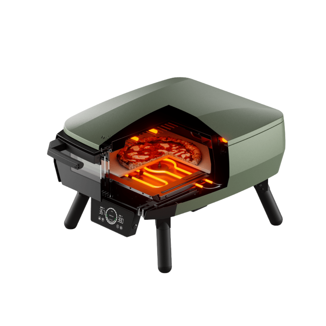 Pizzaofen eGNITE Control 13" mat green