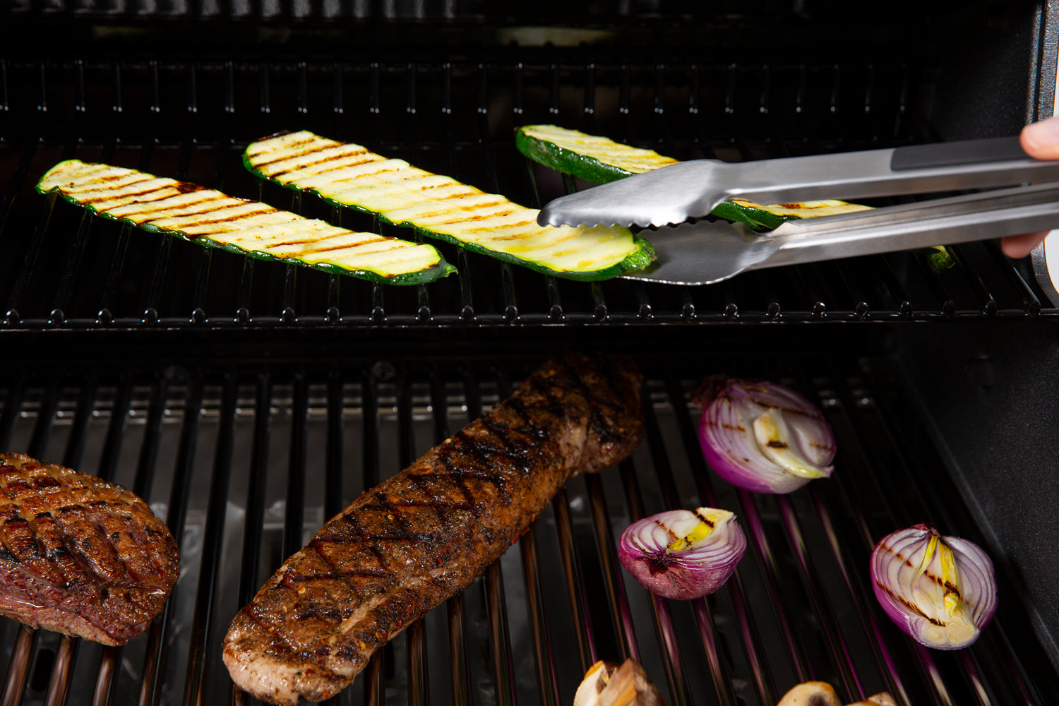 Baron Präzisions-Grillzange 35 cm – Edelstahl