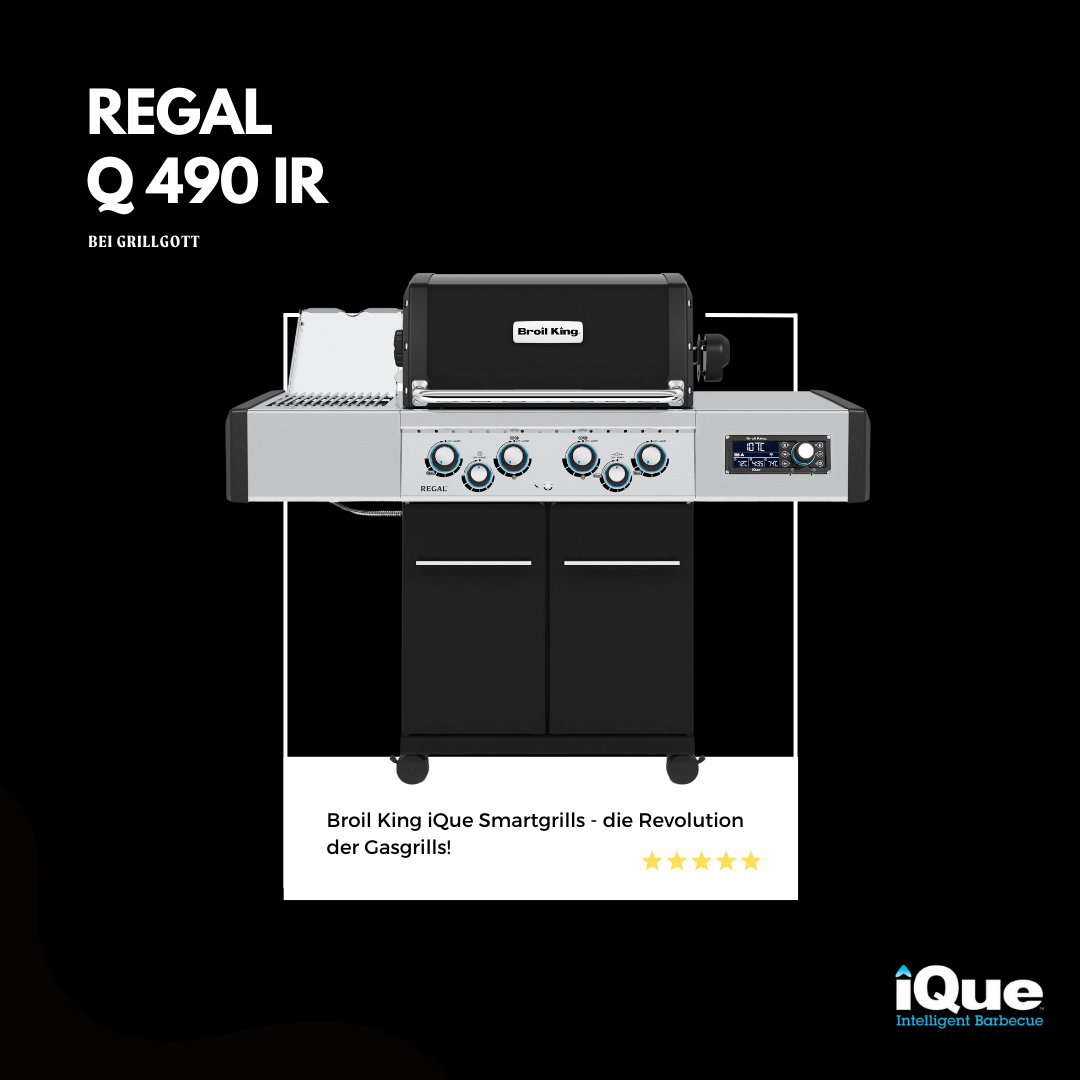 Regal Q 490 IR Gasgrill - Smart Grill mit iQue™ Intelligent Barbecue