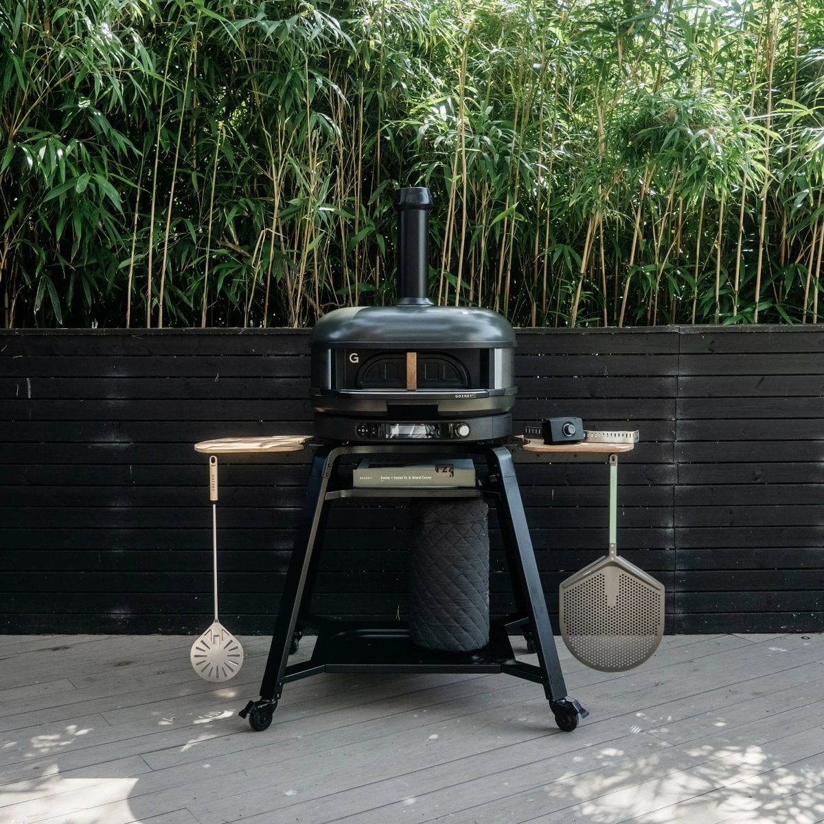 Dome Gen 2.0 Dual Fuel Off Black Pizzaofen