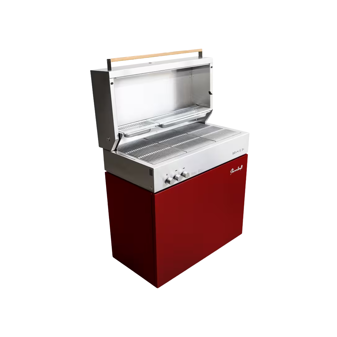 FlammkraftGrillBlockDRubinDeckeloffen