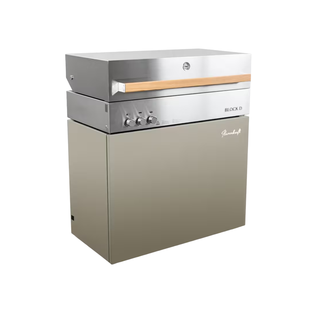 FlammkraftGrillBlockDTaupe