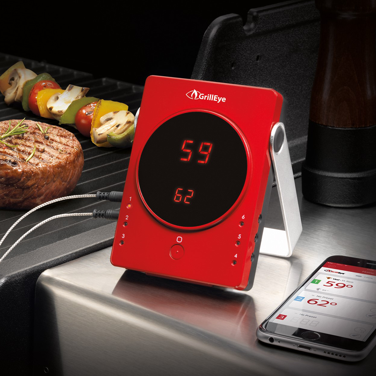 Smart Bluetooth Grilling & Smoking Thermometer