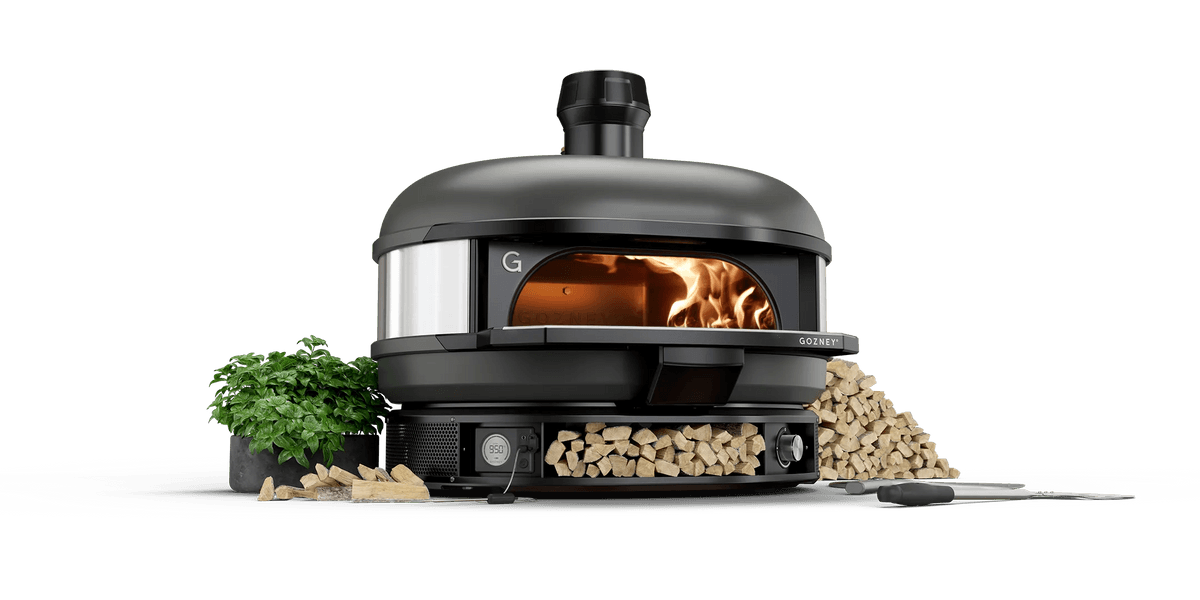 Dome Multi-Fuel Pizzaofen Black