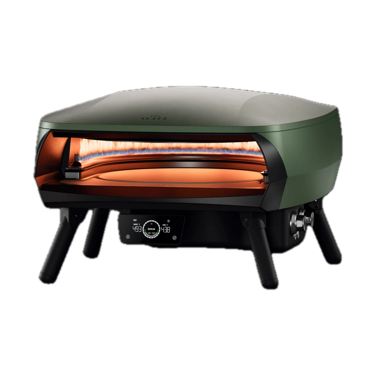 Pizzaofen ETNA ROTANTE 16" Control Grün