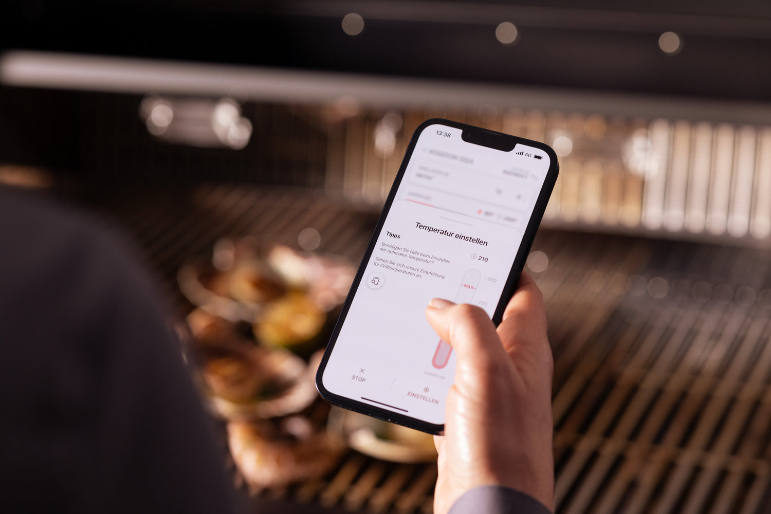 GQ4 Gasgrill Shiraz Red