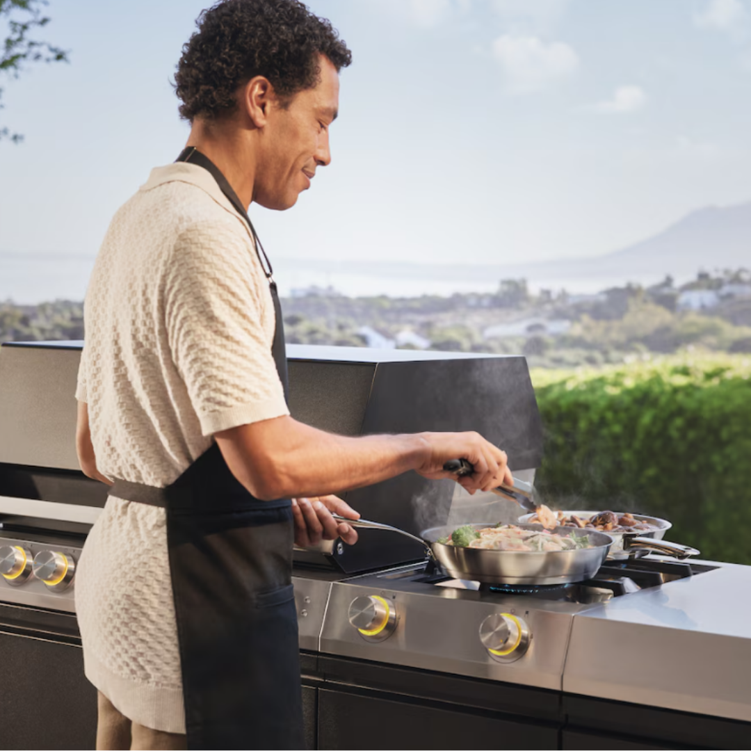 Cook Outdoorkochfeld mit Regalen