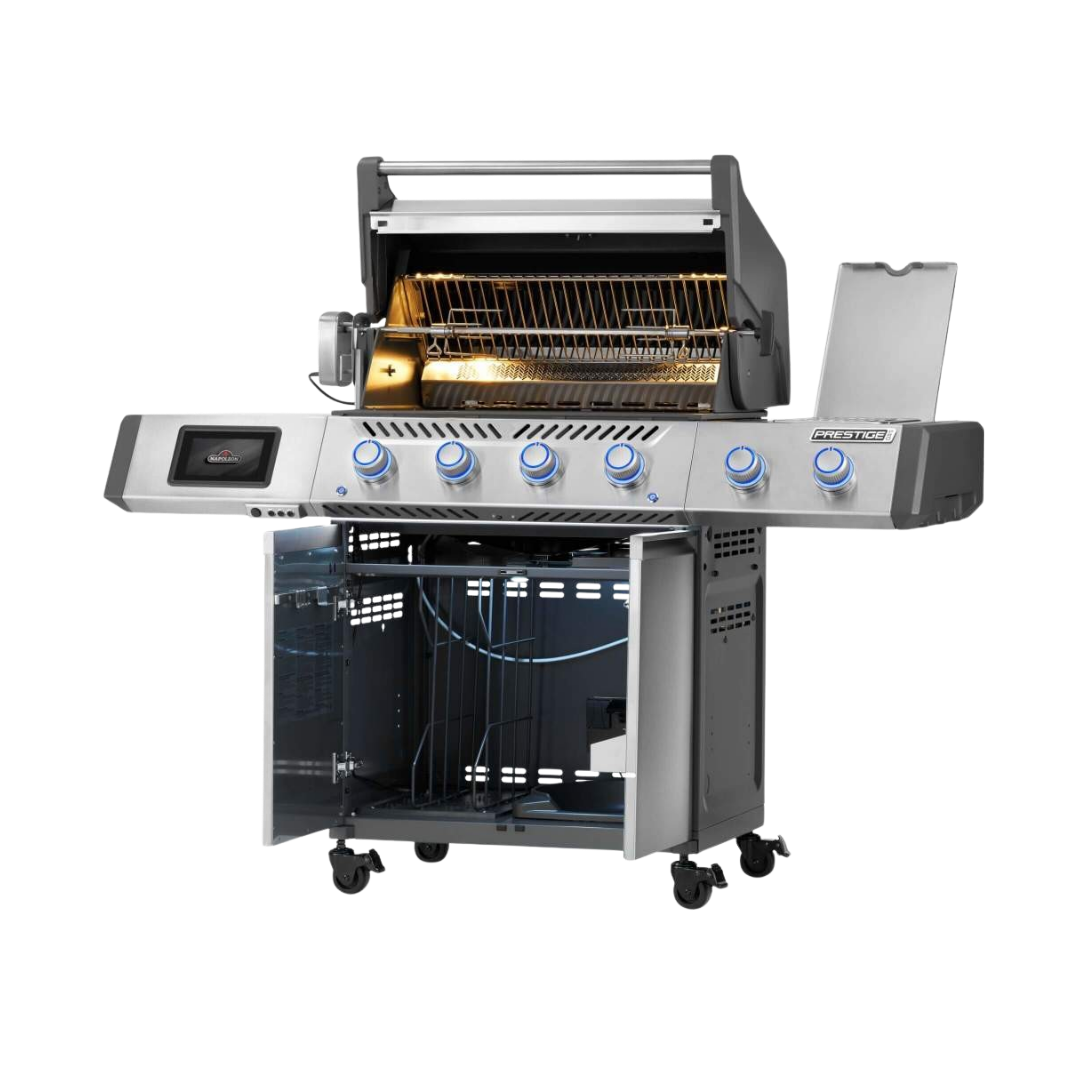Napoleon_Prestige®_PRO_500_Gasgrill_Schwarz_Offen