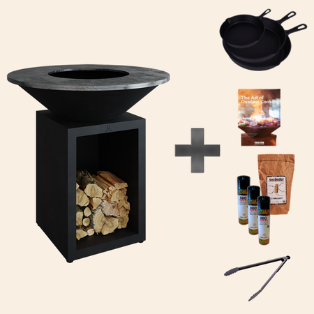Classic+ Storage Black 100 Feuerplatte