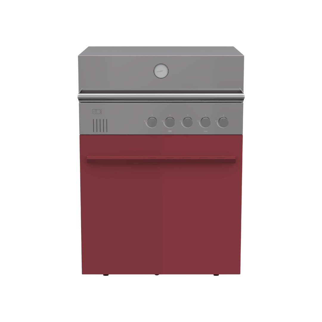OutdoorchefGrillmodulQUBEX-415RBEdelstahl_Red
