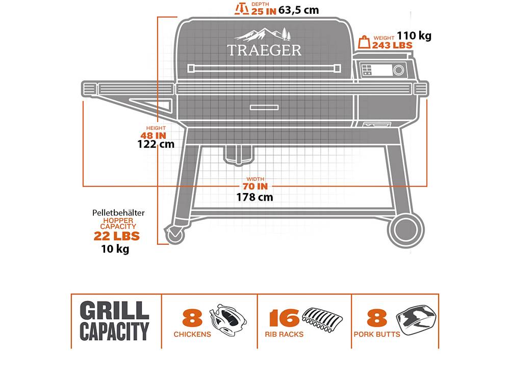 Ironwood XL WiFi-Pelletgrill
