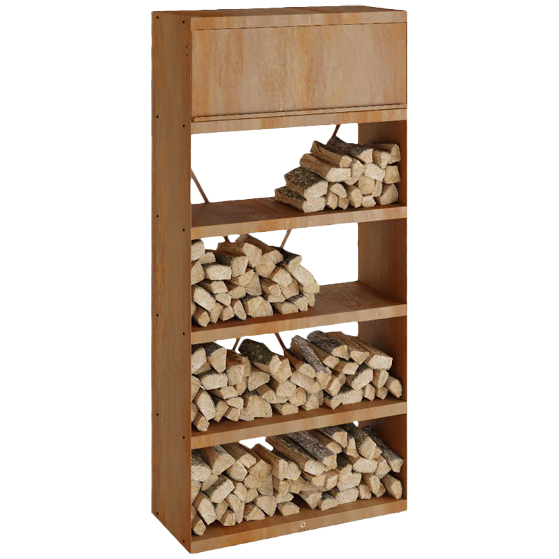 Wood Storage Corten 100