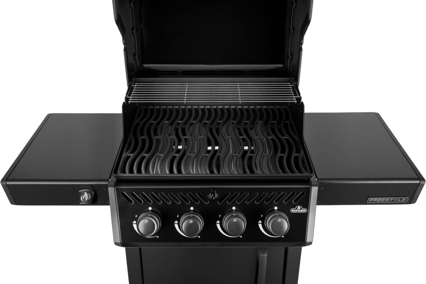 Freestyle™ 425, 4 Hauptbrenner mit Tür, Schwarz