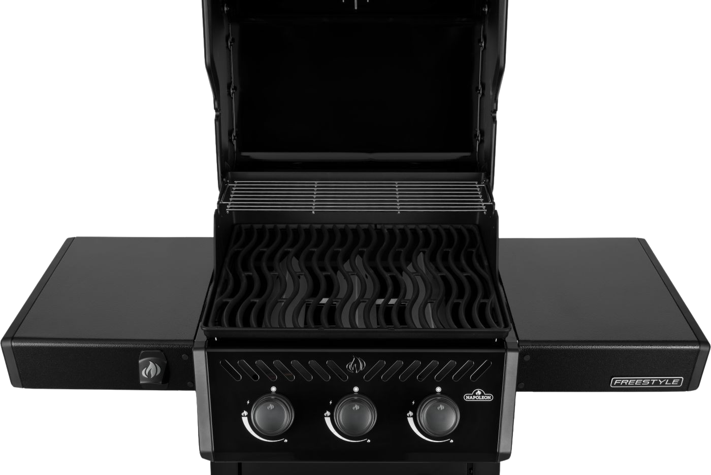 Freestyle™ 365, 3 Hauptbrenner mit Tür, Schwarz
