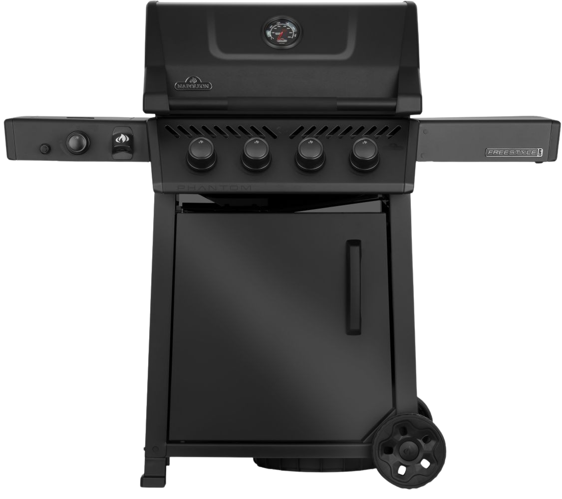 Phantom Freestyle™ PRO 425, mit Edelstahl Rosten und Tür, Mattschwarz Modell 2026