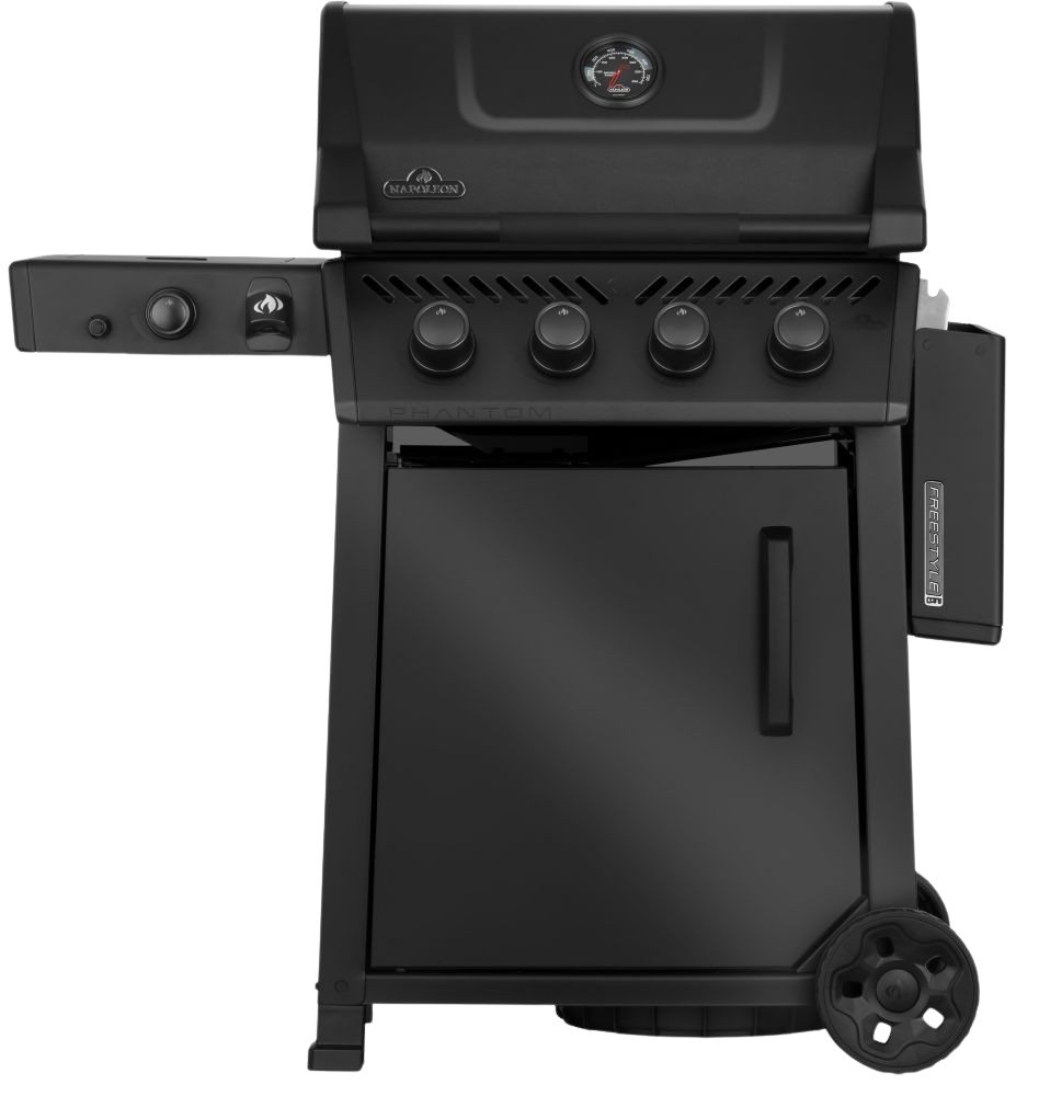 Phantom Freestyle™ PRO 425, mit Edelstahl Rosten und Tür, Mattschwarz Modell 2026