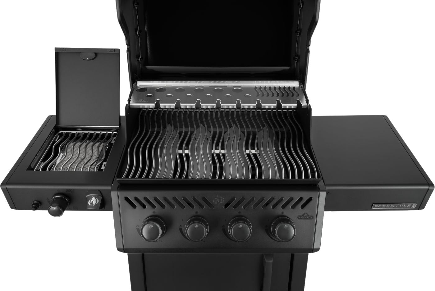 Phantom Freestyle™ PRO 425, mit Edelstahl Rosten und Tür, Mattschwarz Modell 2026