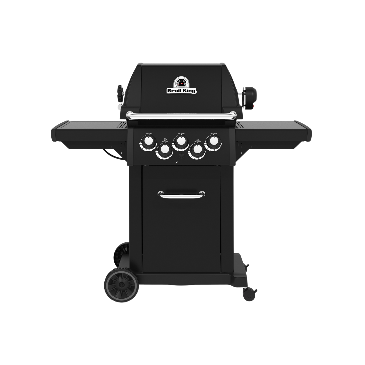 ROYAL 390 SHADOW Gasgrill inkl. Drehspieß, Heck- & Seitenbrenner - Modell 2025