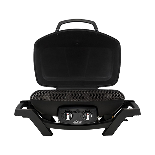 TravelQ PRO285 Kompakt Gasgrill offen